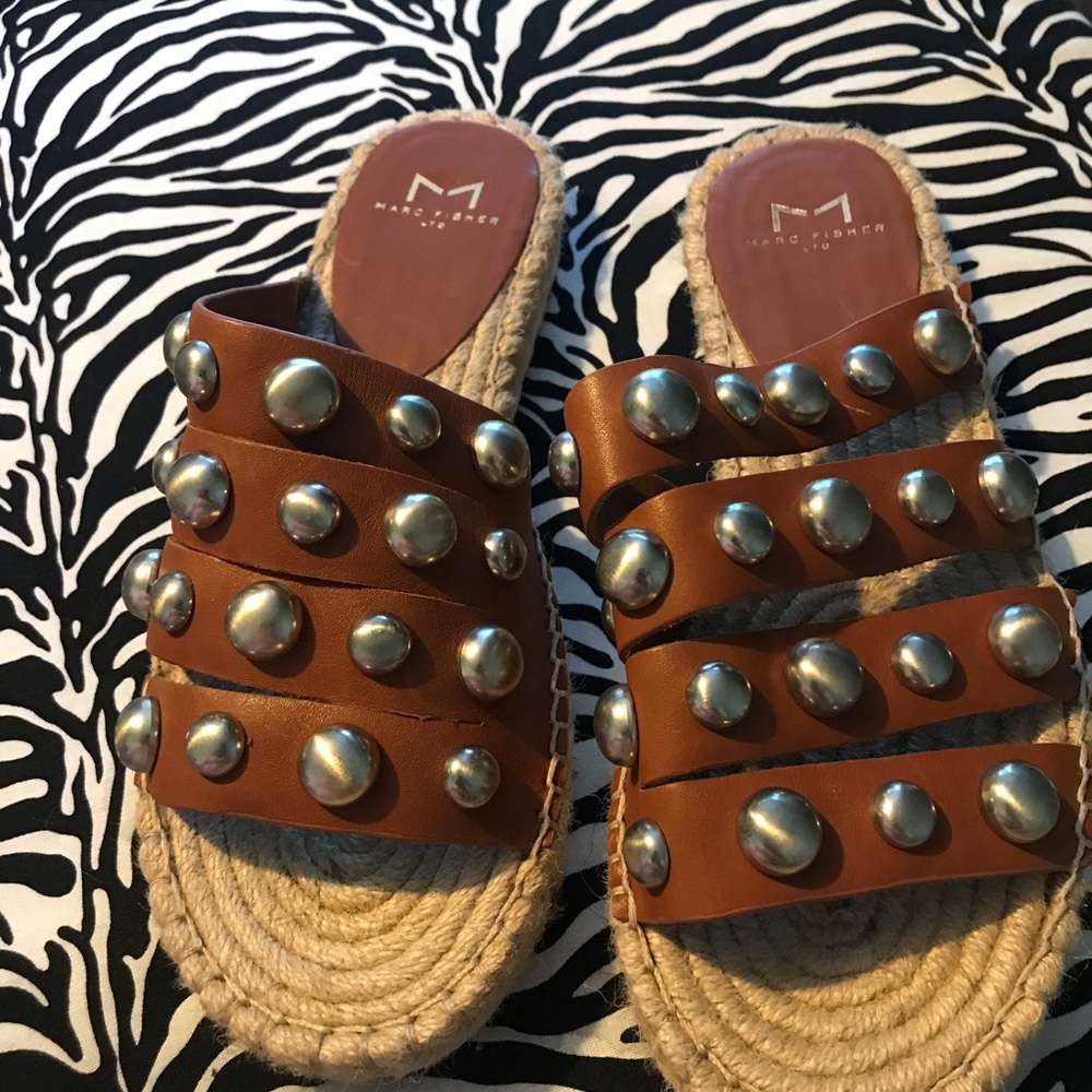 Marc Fisher studded sandal